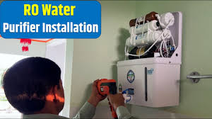 RO purifier installation